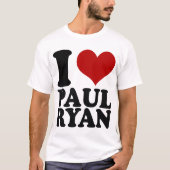 Ik hart Paul Ryan t shirt (Voorkant)