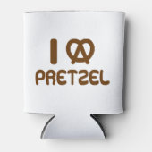 Ik hart Pretzel Blikjeskoeler (Voorkant)