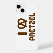 Ik hart Pretzel Case-Mate iPhone Case (Achterkant)
