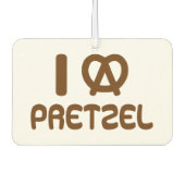 Ik hart Pretzel Luchtverfrisser (Voorkant)