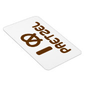 Ik hart Pretzel Magneet (Rechterzijde)