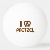 Ik hart Pretzel Pingpongbal (Achterkant)
