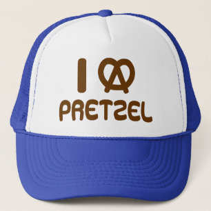 Ik hart Pretzel Trucker Pet