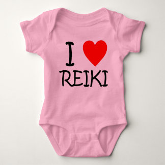 "Ik hart Reiki" baby jersey bodysuit