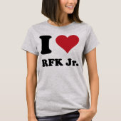 Ik hart RFK JR T-shirt (Voorkant)