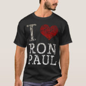 Ik hart Ron Paul t shirt (Voorkant)