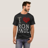 Ik hart Ron Paul t shirt (Voorkant volledig)