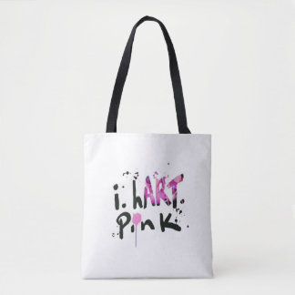 IK HART ROZE CANVAS TAS