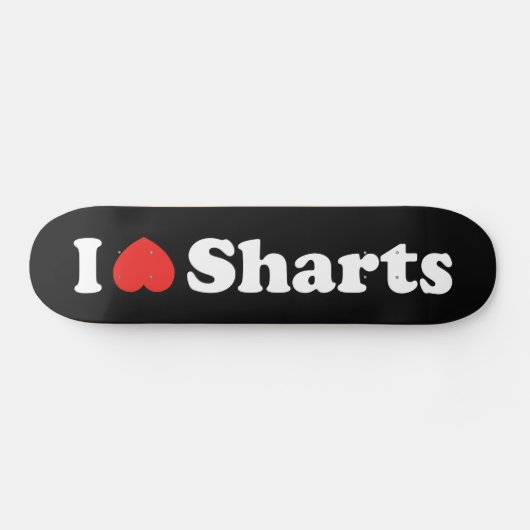 Ik Hart Scheten Persoonlijk Skateboard (Horizontaal)