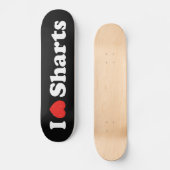 Ik Hart Scheten Persoonlijk Skateboard (Voorkant)
