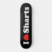 Ik Hart Scheten Persoonlijk Skateboard (Voorkant)