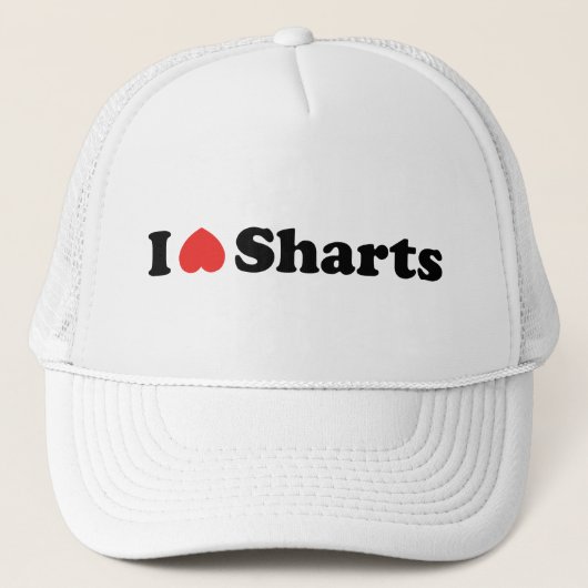 Ik Hart Scheten Trucker Pet (Voorkant)