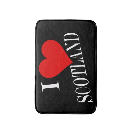 Ik hart Schotland bij bmcnt Badmat (Voorkant Verticaal)