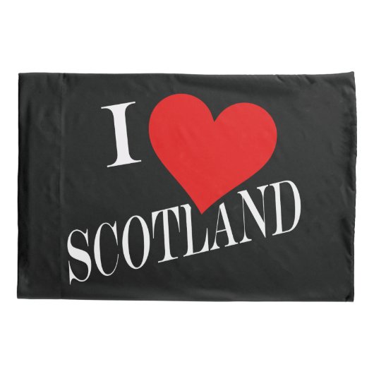 Ik hart Schotland bij pcnt Kussensloop (Achterkant)