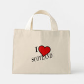 Ik hart Schotland bk tcnt Mini Tote Bag (Achterkant)