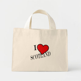 Ik hart Schotland bk tcnt Mini Tote Bag