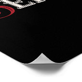 Ik "hart" Seitan Grappig veganistisch design Poste Poster (Hoek)