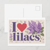 "Ik [Hart] Sering" Briefkaart (Voorkant / Achterkant)