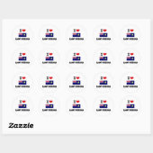 IK HART SINT-HELENA RONDE STICKER (Vel)