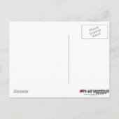 Ik hart Sobriety Briefkaart (Achterkant)
