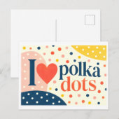 "Ik [Hart] Stippen" Briefkaart (Voorkant / Achterkant)