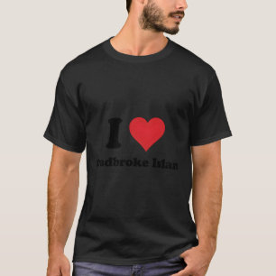 Ik hart Stradbroke Island liefde Australië Aussie T-shirt