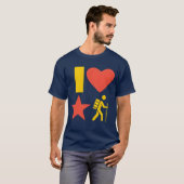 Ik Hart STrek T-shirt (Voorkant volledig)