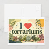 "Ik [Hart] Terraria" Briefkaart (Voorkant / Achterkant)