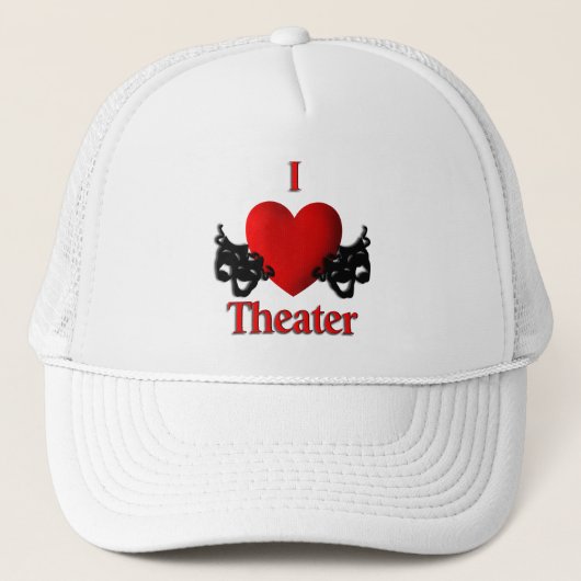 Ik Hart Theater Trucker Pet (Voorkant)