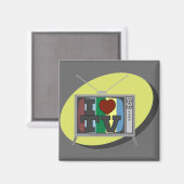 IK HART-TV MAGNEET (Voorkant / Achterkant)