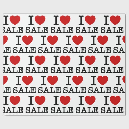 IK HART UITVERKOOP CADEAUPAPIER (Vlak)