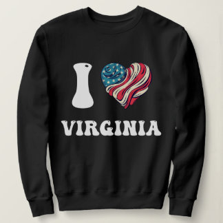 IK HART VIRGINIA SOUVENIR CADEAU VOOR VAKANTIE TRUI