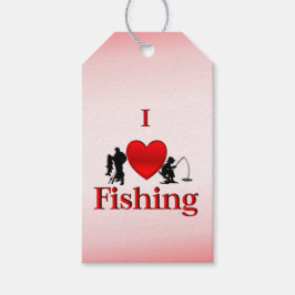 Ik hart Vist Cadeaulabel