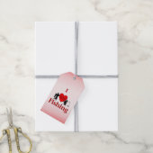 Ik hart Vist Cadeaulabel (Met Touw)