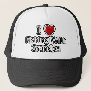 Ik hart Vist met opa Trucker Pet