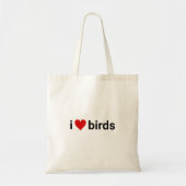 Ik hart vogels vogelaar grappige wetenschapper Wil Tote Bag (Voorkant)