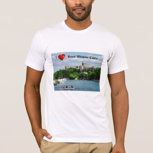 Ik hart Windsor Castle t-shirt (Voorkant)