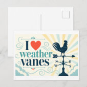 "Ik [Hart] Windwijzers" Briefkaart (Voorkant / Achterkant)