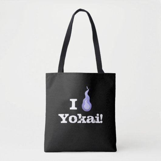 Ik hart Yokai! Japans-monster-lover's Tote Bag (Voorkant)