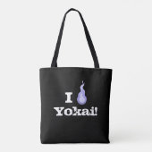 Ik hart Yokai! Japans-monster-lover's Tote Bag (Achterkant)