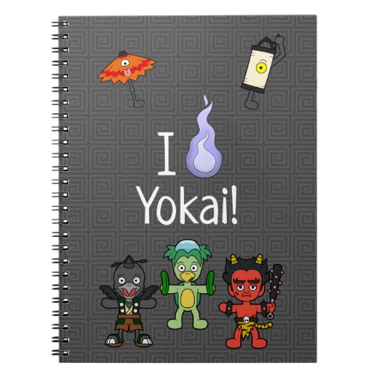 Ik hart Yokai! Japans Monster Notitieboek (Voorkant)