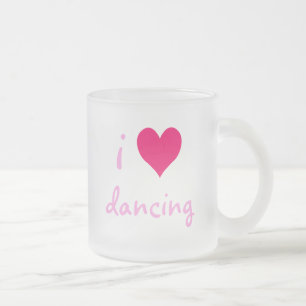 Ik hartdansen matglas koffiemok