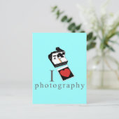 Ik hartfoto's briefkaart (Staand voorkant)