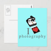 Ik hartfoto's briefkaart (Voorkant / Achterkant)