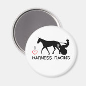 Ik hartharnas racen magneet (Voorkant / Achterkant)