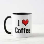 Ik hartkoffie ~ Mok (Links)