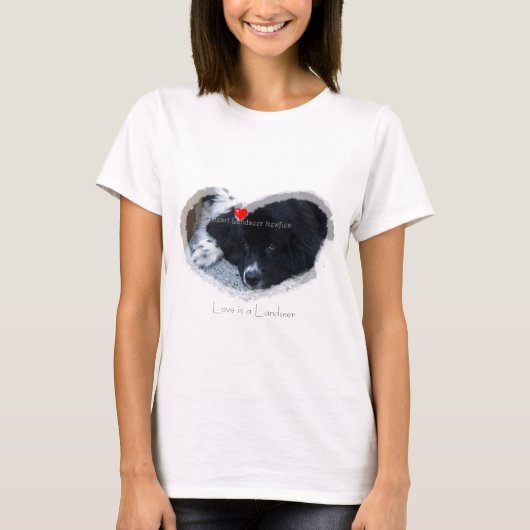 Ik hartlandseer Newfoundland t shirt (Voorkant)