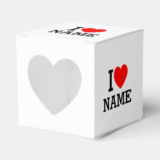 Ik hartnaam bedankdoosjes (Voorkant Zijde)