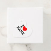 Ik hartnaam bedankjes labels (In situ)