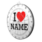 Ik hartnaam dartbord (Voorkant Rechts)